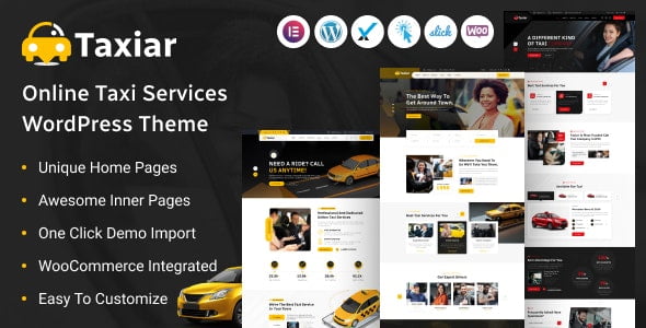 Taxiar - Online Taxi Service Wordpress Theme Free Download