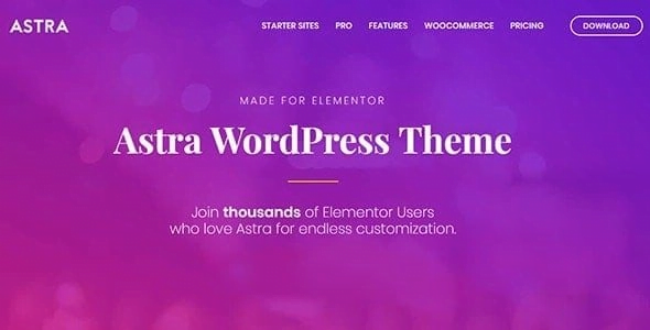 Astra WordPress Theme