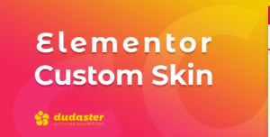 Elementor Custom Skin Pro