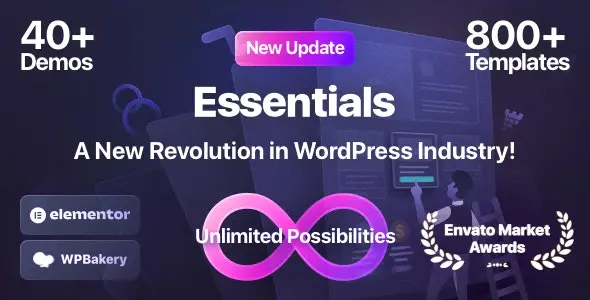 Essentials Multipurpose Free Wordpress Theme
