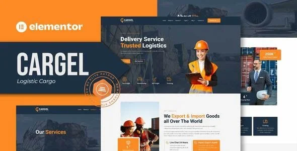 Cargel - Logistic Cargo Elementor Template Kit