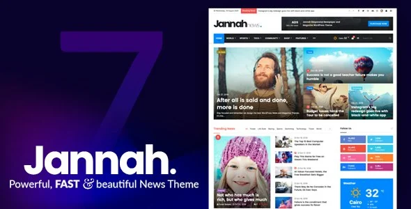 Jannah - Newspaper Magazine News BuddyPress AMP