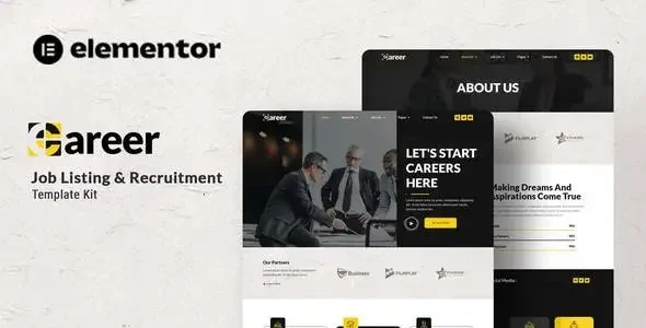 Career - Job Recruitment Elementor Template Kit