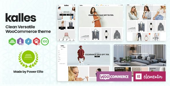 Kalles - Versatile Elementor WooCommerce Free Theme