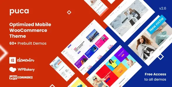 Puca - Optimized Mobile WooCommerce Theme