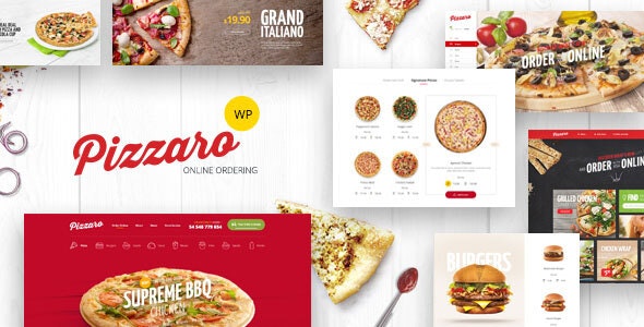 Pizzaro Theme Free Download With GPL Version