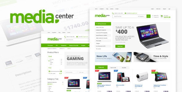 MediaCenter Theme Free download