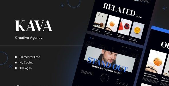 Kava - Creative Agency Template Kits