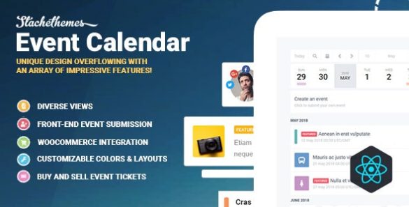 Stachethemes Event Calendar Free Download with GPL