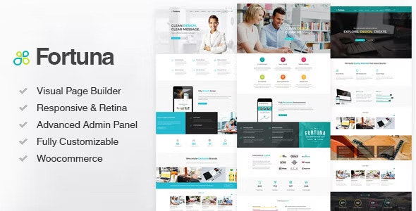 Fortuna - Responsive Multi-Purpose WordPress Theme