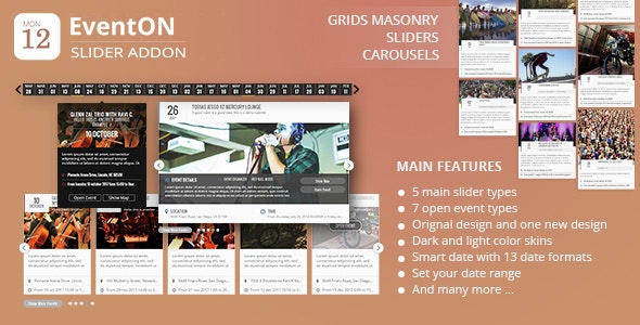 EventOn Slider Addon Free Download With GPL