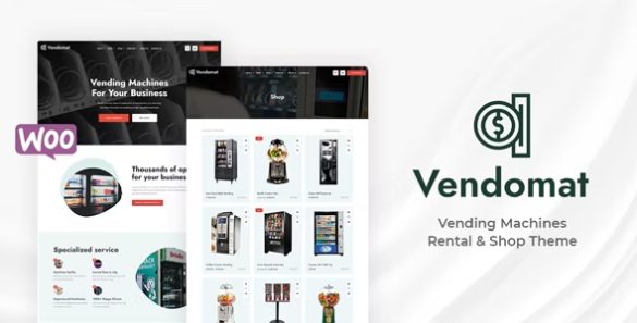Vendomat  WooCommerce Theme Free Download With GPL