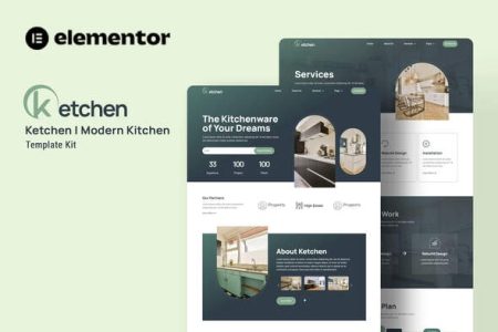 Ketchen Elementor Template Kit