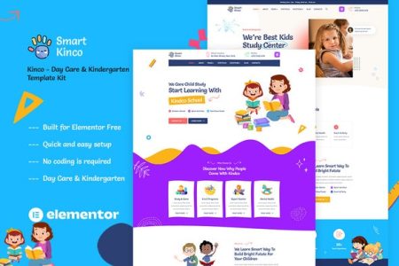 Kinco  Elementor Template Kit Free Download