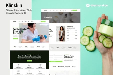 Klinskin Elementor Template Kit Free Download 