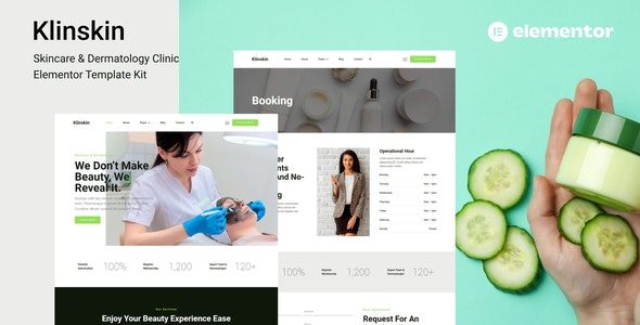 Klinskin Elementor Template Kit Free Download 