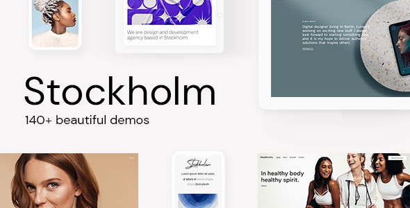 Stockholm - Elementor Theme Free Download 