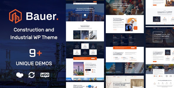 Bauer WordPress Theme Free Download With GPL Version