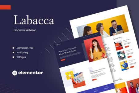Labacca Elementor Template Kit Free Download