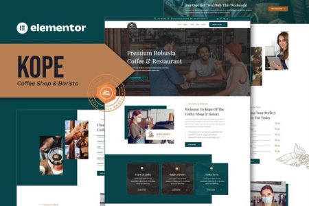 Kope Elementor Template Kit Free Download