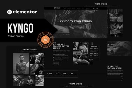 Kyngo Elementor Template Kit Free Download 