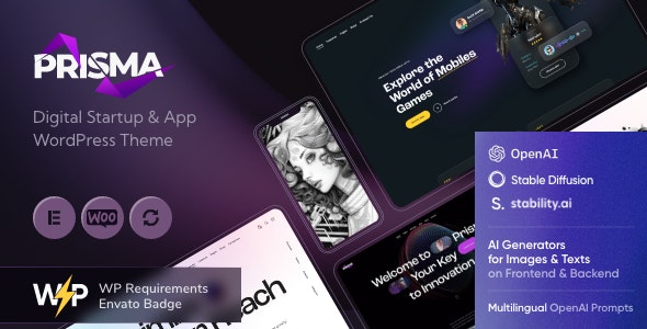 Download Prisma WordPress Theme for free with the GPL version