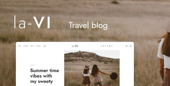 laVi Elementor Template Kit Free Download