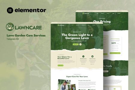 Lawncare Elementor Template Kit Free Download
