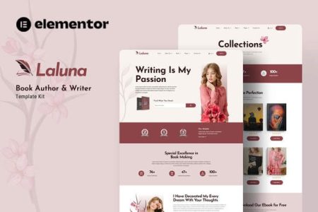 Laluna Elementor Template Kit Free Download