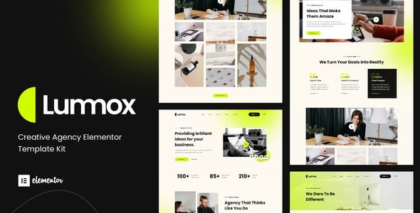 Lummox - Creative Agency Elementor Template Kit