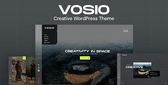 Vosio - Creative WordPress Portfolio Theme