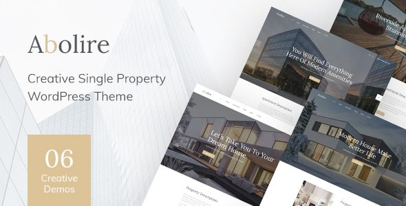 Abolire - Single Property WordPress Theme