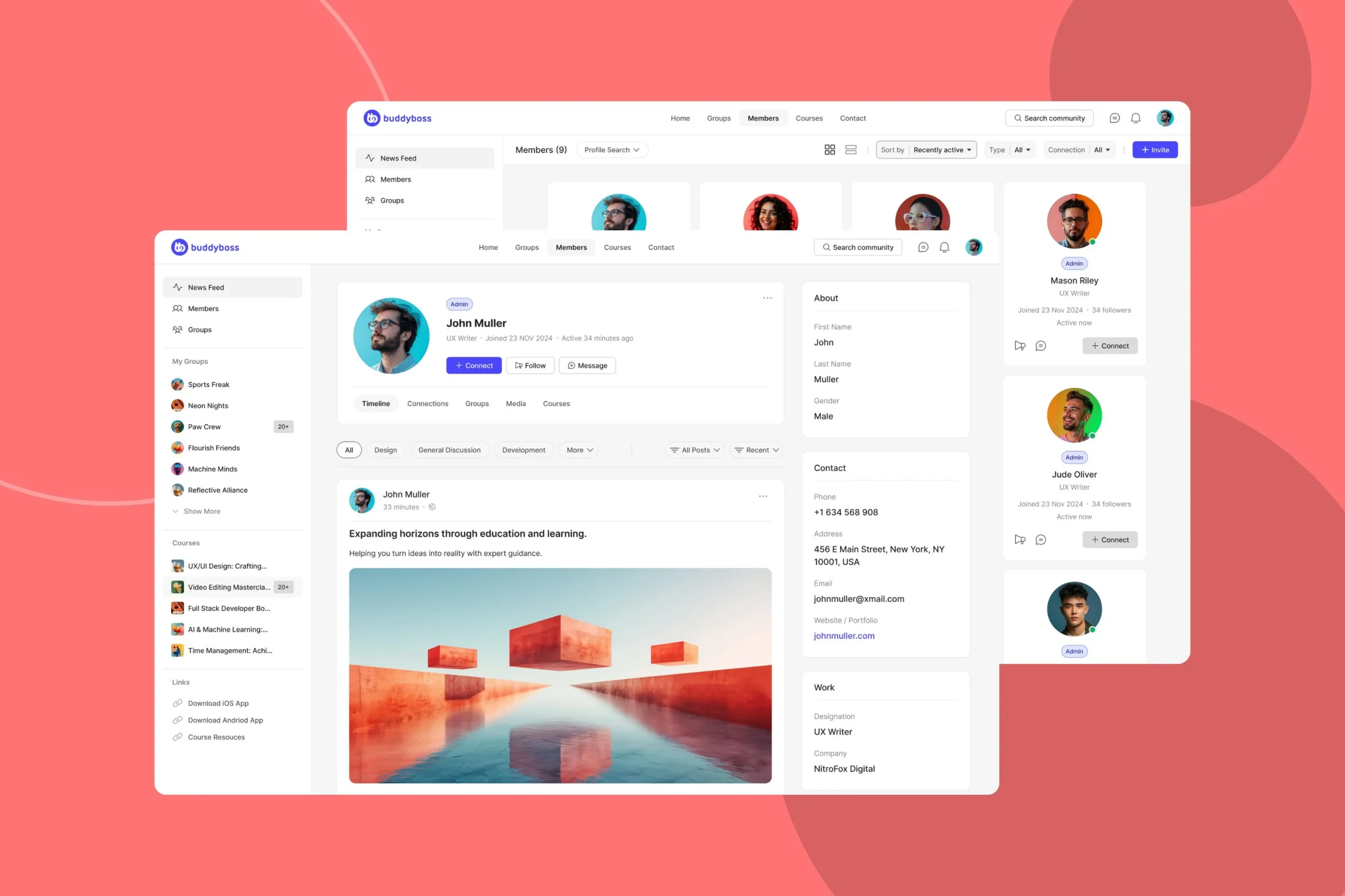 BuddyBoss Platform Pro Free Download With GPL
