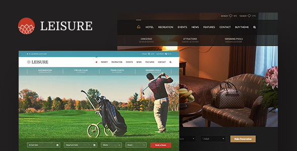Free Download Hotel Leisure Theme GPL Version