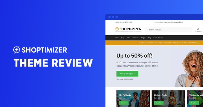Free Download Shoptimizer WooCommerce Theme GPL Version